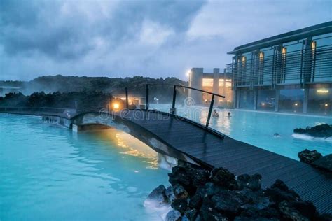 Geothermal Spa Blue Lagoon In Reykjavik Iceland Stock Photo Image Of