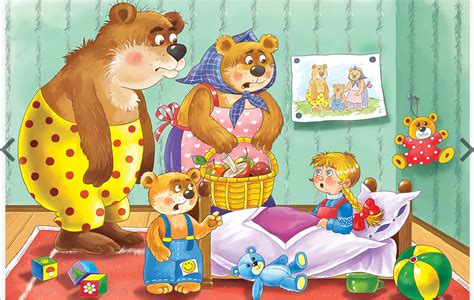 She smears each spotless sheet with filthy messes from her feet. World Stories Wednesday: Goldilocks and the Three Bears ...