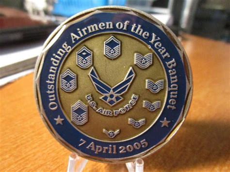 Us Air Force Outstanding Airmen Of The Year Banquet Challenge Coin