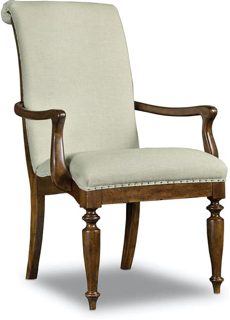 Hooker Furniture Set Of 2 Dining Room Archivist Upholstered Arm Chair