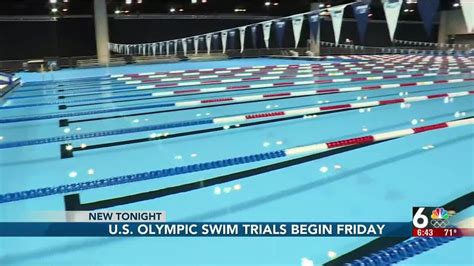 Us Olympic Swim Trials Begins Friday In Omaha
