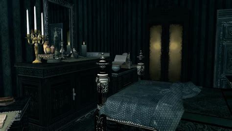 Harry Potter Sims Slytherin Inspired Bedroom Slytherin Bedroom