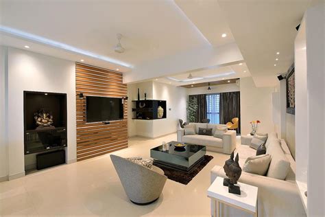 Milind Pai Kulais Residence Living Room Thane Maharashtra
