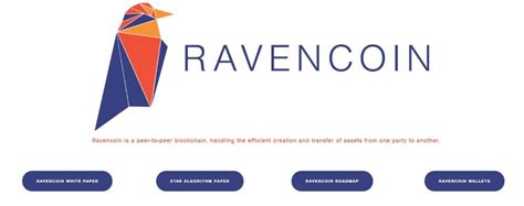 Ravencoin is a promising cryptocurrency, and it uses a blockchain ravencoin exchange advantages on changenow. Ravencoin (RVN) Review - A P2P Blockchain for Asset ...