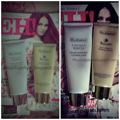 Pencuci muka yang keenam aku pakai > aku tak ingat tapi dia nak sama macam ni tapi tadak nama ha tewdia kiranya aku pakai yang local produk yang orang dok juai kilo tu lah :( sadis gila. ! Miszekajellow !: Tanaka White(Bio-Essence)