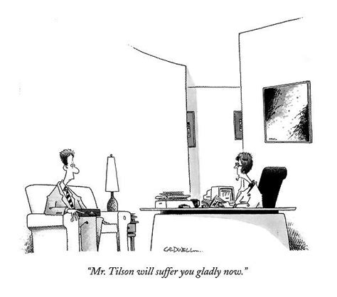 New Yorker Cartoons Caldwell Suffer Cartoonist High Quality Art