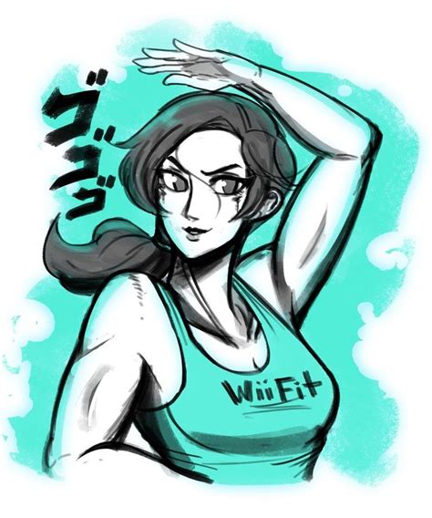 Wii Fit Trainer But Jojo Wii Fit Trainer Wii Fit Wii Smash Bros