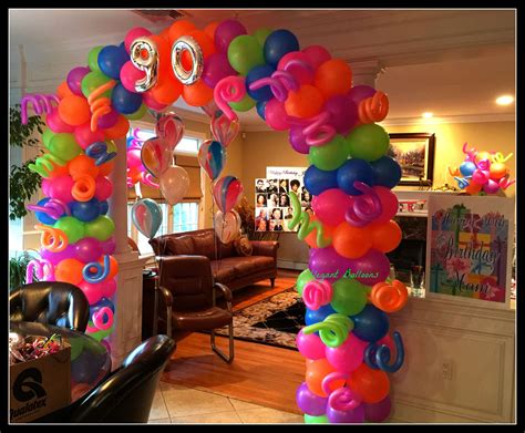 Neon Balloon Arch By Elegant Neon Party Balloon