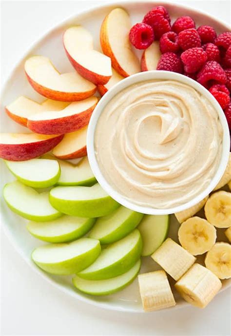 Healthy Snack Ideas For Kids Peanut Butter Fruit Dip Recipe