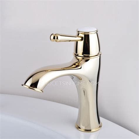 The little bathroom has often come to be a trouble. Luxury Antique Gold Radian Designed Bathroom Sink Faucet