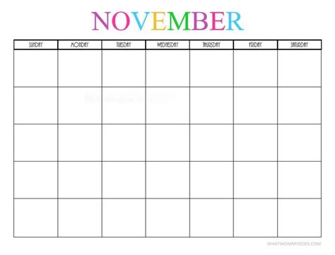 Blank Monthly Calendar 2021 Monthly Blank Calendar Free Printable