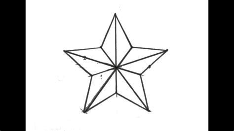 How To Draw A Star Youtube