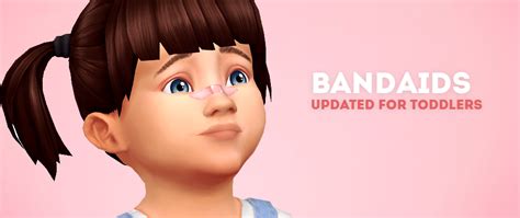 Sims 4 Ccs The Best Bandaids Updated For Toddlers By Servobride