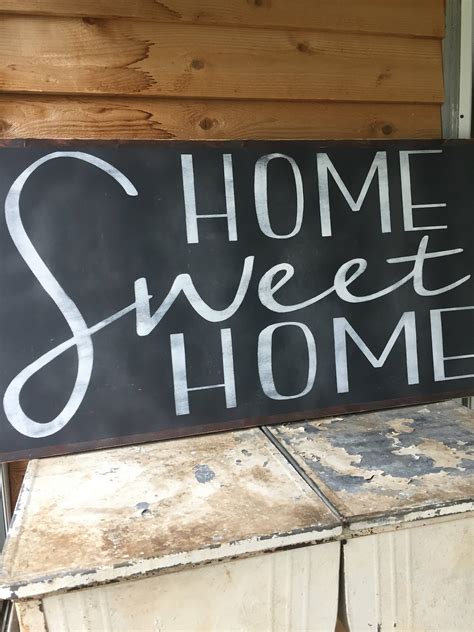 Home Sweet Home Home Wood Sign Large Wood Sign Extra Large Etsy