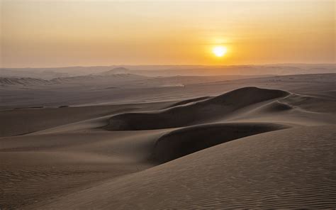 Download Wallpaper 3840x2400 Desert Sand Dunes Nature Relief 4k