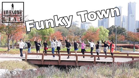 funky town line dance 윤은희 eun hee yoon beginner youtube