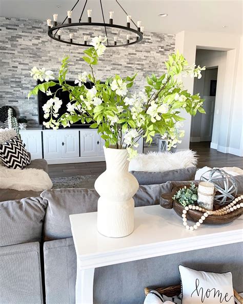 Modern Farmhouse Glam On Instagram Nothing Like Some New Flowers To
