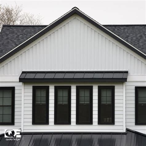 Steel Siding Board And Batten 6 Quality Edge Cottage Exterior White