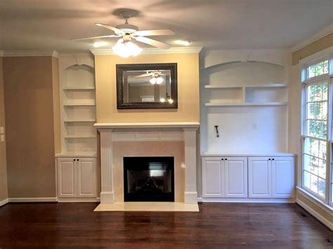 Plenty of fireplaces cabinets to choose from. Custom Fireplace Built-Ins - Wake Forest, Raleigh, Durham ...