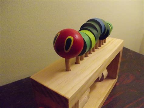 Caterpillar Automata By Toymakingdad Woodworking