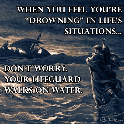 Jan 04, 2019 · the new testament bible story of jesus walking on water is one of the most widely told narratives and key miracles of jesus. Jesus Walks on Water - Bible Story Verses & Meaning