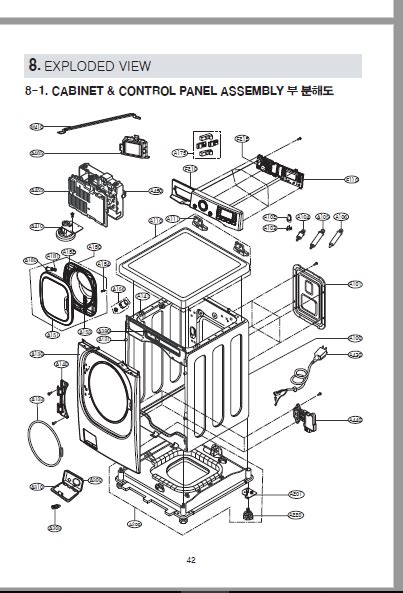 lg wm3997hwa washer dryer combo service manual and repair guide pdf download heydownloads