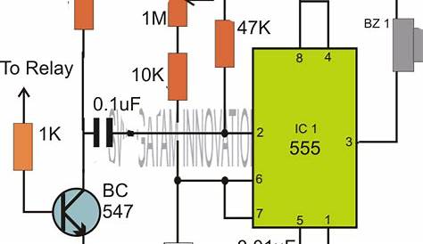 ic 555 timer circuit diagram