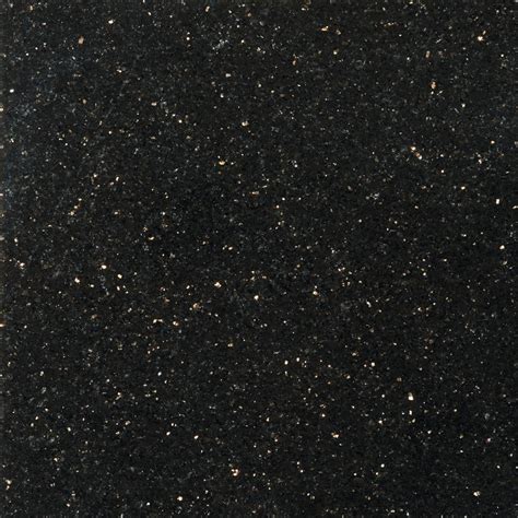 Emser Granite Galaxy Black Polished 1201 In X 1201 In Granite Floor