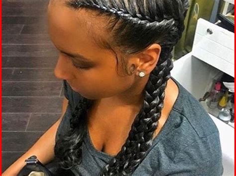 Maybe you would like to learn more about one of these? African American Fishtail Braid Hairstyles 2018 | Braided ...