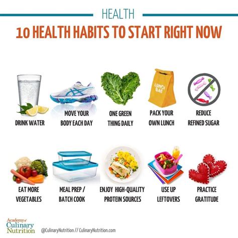 10 Health Habits To Start Right Now Healthy Food Habits Health