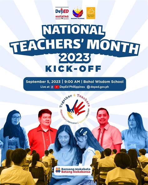 National Teachers Month Theme 2023 “together4teachers” The Filipino