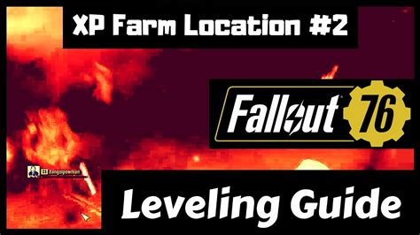 Fallout 76 Mass Xp Farm Leveling Up Guide 2 Youtube