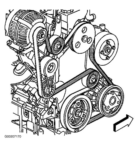 2005 Chevy Impala 38 Serpentine Belt Diagram