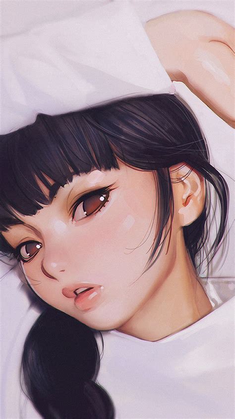 Anime Girl Cute Face Hd Wallpaper Mega Wallpapers