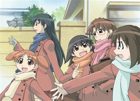 Kasuga Ayumu Mihama Chiyo Mizuhara Koyomi Sakaki Azumanga Daioh Takino Tomo Azumanga