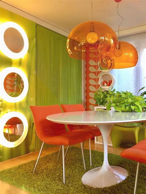 Seventies Colors That Make Your Home Fashionable Now Retro Interior