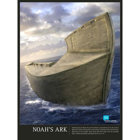Poster Noah S Ark Answers In Genesis UK Europe