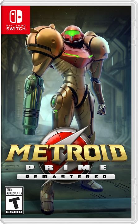 Metroid Prime Remastered Switch Box Art Unveiled Heres A Look