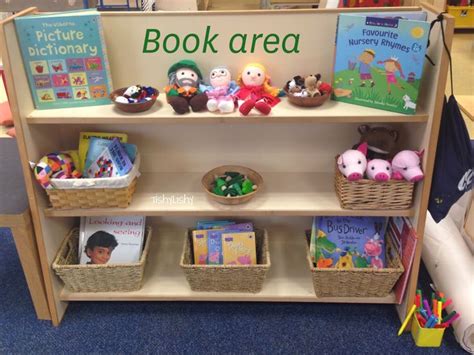 Book Area Shelf Book Area Reading Corner Classroom Nursery Activities