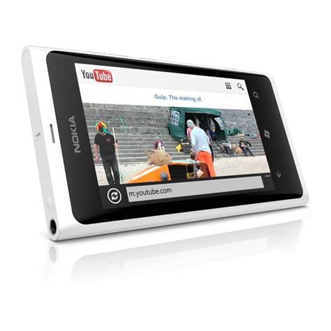 Nokia Lumia 900 Gps Pda Music White Windows Phone 7 Att Excellent