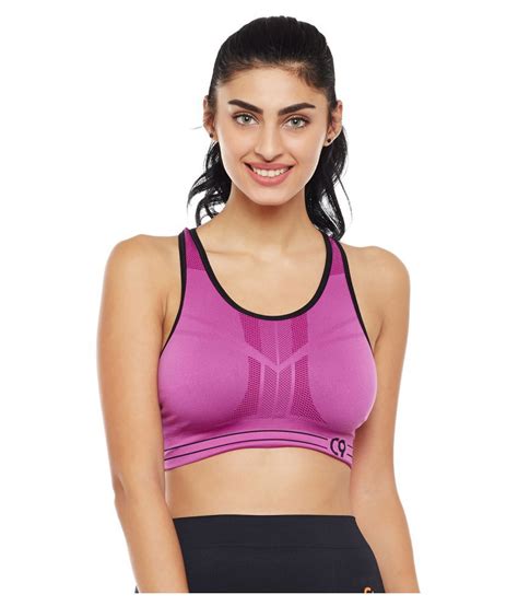 Sturdier than typical bras, they minimize breast movement and alleviate discomfort. Buy C9 Poly Cotton Sports Bra - Purple Online at Best ...