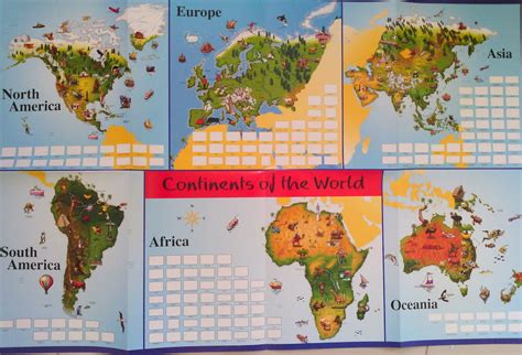 Children Books For You Sticker Atlas World