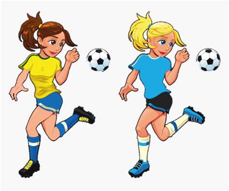 Play Clipart Female Soccer Player Soccer Player Cartoon