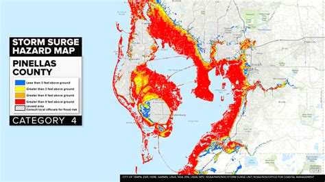 Hurricane Irma Bay Area Storm Surge Maps Gallery