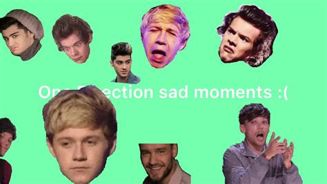 One Direction Sad Moments Youtube