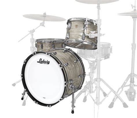 Ludwig Classic Maple 20 3 Piece Downbeat Shell Pack Drum Shop