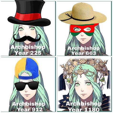 In Honor Of New Archbishop Byleth We Take A Look At Some Notable Archbishops Over 1000 Years