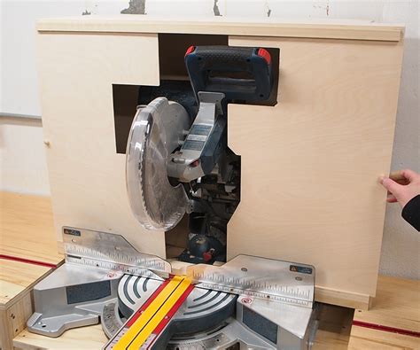 Miter Saw Dust Collection 8 Steps With Pictures Instructables