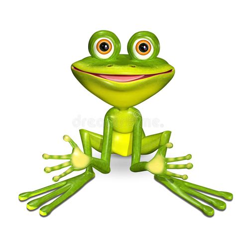 Green Frog Stock Illustration Illustration Of Alive 38535707
