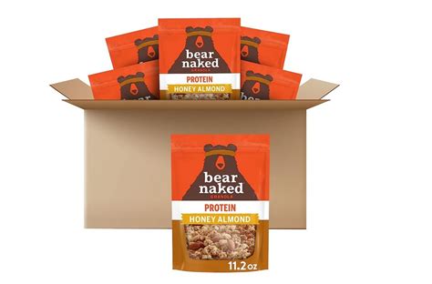 Amazon Offer Bags Oz Bear Naked Protein Honey Almond Granola Cereal